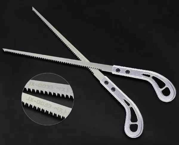Stainless Steel Small Hand Saw for Gardening (Grey, Pack of 2)