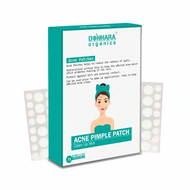 Donnara Organics Natural Face Acne Patch (Pack of 72)