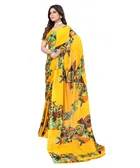 Women's Printed Saree With Unstitched Blouse 