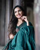 Banarasi Green Art Silk Printed Saree for Women
