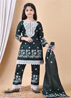 Cotton Kurta Set for Girls 