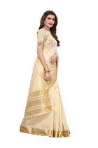 Printed Saree with Blouse Piece for Women 
