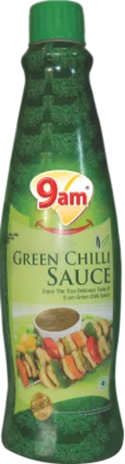 9 Am green Chilli Sauce 650 g