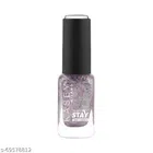 Nail Paint For Women (Silver, 10 ml)