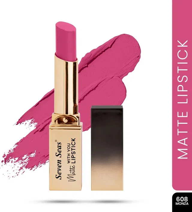 Seven Seas Lipstick for Women, Pink Blush (3.5g)