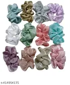 Stylish Fabric Scrunchies for Women 