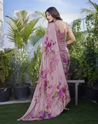 Chiffon Printed Saree for Women 
