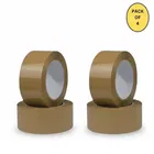 BOPP Self Adhesive Brown Tape,3inch or 72mm x 50 meters 