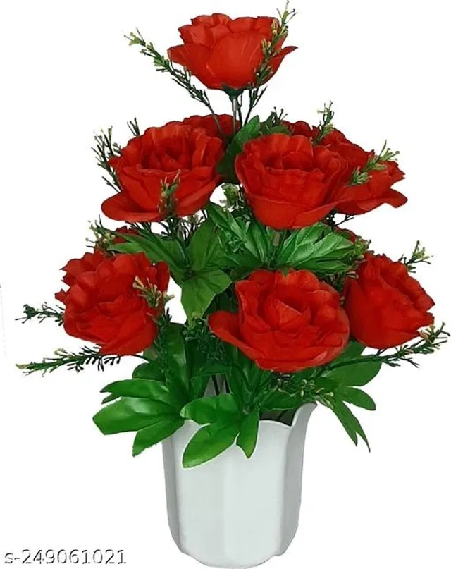 Plastic Artificial Flower (Multicolor)