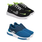 Sports Shoes for Men, Multicolor, Pack of 2 