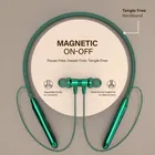 Aroma NB119 Zebra Upto 100H Playtime, ENC, Magnetic On/Off, Fast Charging Neckband Bluetooth  