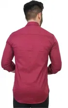 Men's Solid Full Sleeves Shirt 