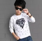 Cotton Blend Round Neck T-Shirts for Boys 