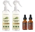 Combo of Rosemary Water (100 ml, Pack of 2) with 2 Pcs Hair Strengthens Oil (30 ml) (Set of 4)