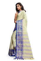 Cotton Embellished Saree for Women 