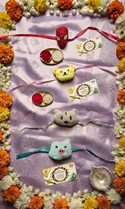 Fabric Rakhi 