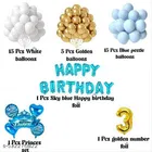 38 Pcs 3rd Birthday Decoration kit, Multicolour, Set of 1
