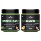 Natural Indigo Leaf & Ginger Powder for Skin & Hair 