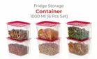 Fridge Storage Containers & Jar with Handles 