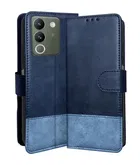 Artificial Leather Mobile Flip Cover for Vivo Y200 5G 