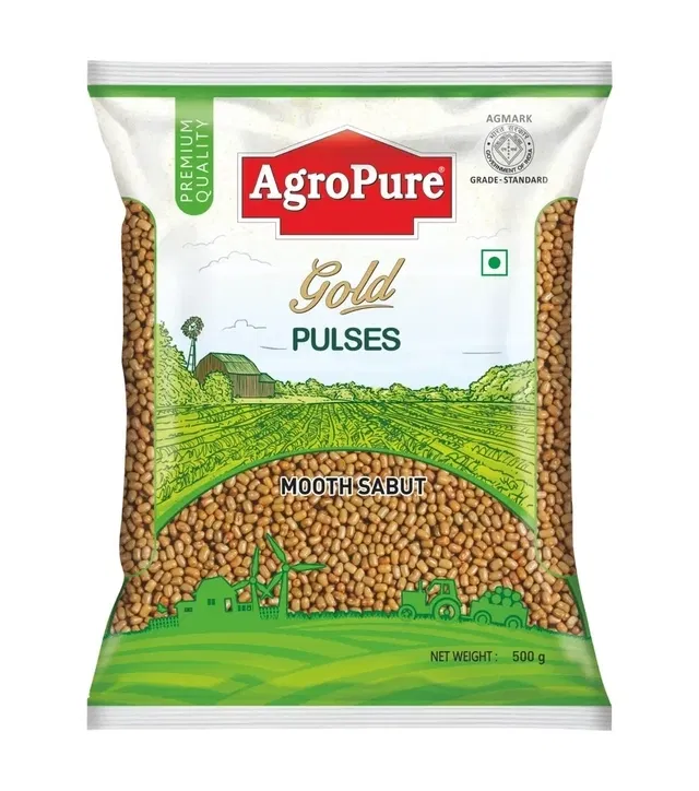 Agropure Gold Moth Sabut Dal 500 g