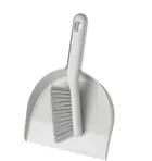Enmora Dustpan and Brush, Gray Plastic Dustpan  (Grey, Pack of 1)