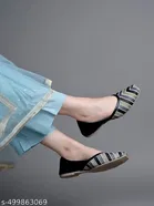 Printed Synthetic Ballerinas for Women 