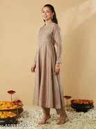 Lace Border Anarkali Kurta Set for Women 