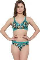 Cotton Blend Lingerie Set for Women 