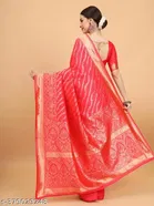 Banarasi Silk Zari Woven Saree for Women 