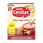 Nestle Cerelac Wheat Apple Cherry Baby Cereal With Milk For 8-24 Months, 350 g