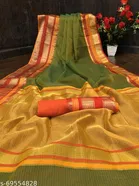 Cotton Blend Saree for Women 