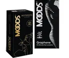 Combo of Moods 10 Pcs Graphene & 10 Pcs Hot Spots 5x Pleasure Condoms with 3 Pcs Free Lube Sachets 