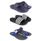 Combo of Slippers with Clogs & Flipflops for Men 
