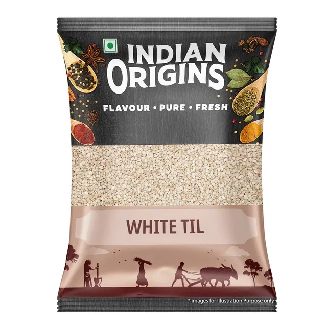 इंडियन ओरिजिन्स व्हाइट तिल 50 g
