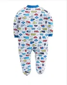 Hosiery Cotton Printed Rompers for Kids, Multicolor, Pack of 3 