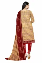 शारदा क्रिएशन क्रेप फ्लोरल प्रिंट सलवार सूट अस्टीचड 