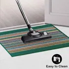 Status Polypropylene Door Mat with Anti Slip Backing 38x58cm Green
