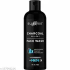 Elibliss Activated Charcoal Face Wash for  Skin Whitening, Anti-Pollution Deep Clean (100 ml)