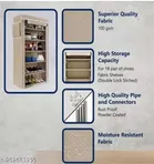 6 Shelves Metal Collapsible Shoe Rack 