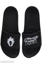 Sliders for Men, White & Black 