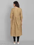 Botanical Embroidered Maternity Kurti 