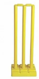 Wooden Cricket Bat Size 3 With Ball, Stumps And Bag 