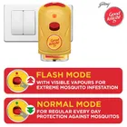 Good Knight Gold Flash Liquid Vapourizer - Mosquito Repellent Combo Pack - Machine + 3 Refills 