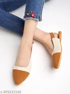Solid Ballerinas for Women 