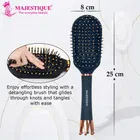 Detangler Bio Friendly Ultra Soft Hair Brush with Crown Handle 