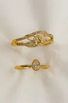 Gold Plated Rings for Women 