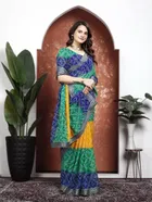 Georgette Bandhini Saree for Women 