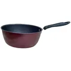 Aluminium Sauce Pan (Red, 21 cm) (2000 ml)