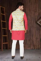 Cotton Koti Kurta Set for Men 